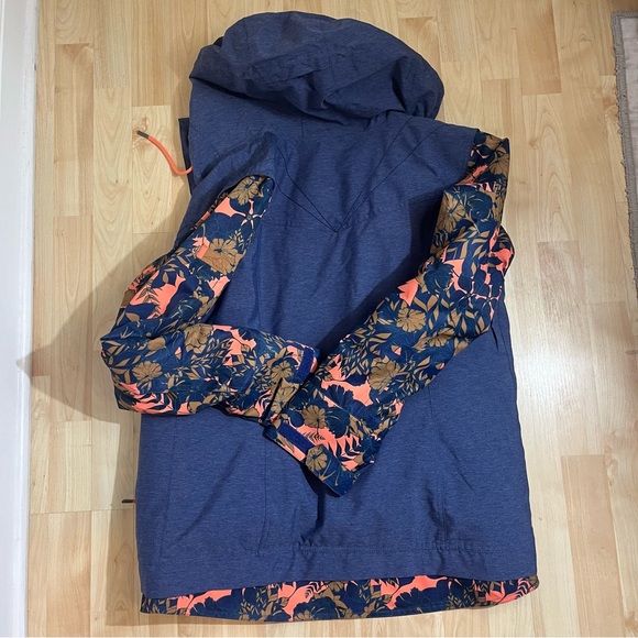 Roxy Womens Lined Ceder Hooded Jacket - Women's Size Medium - Picture 7 of 7